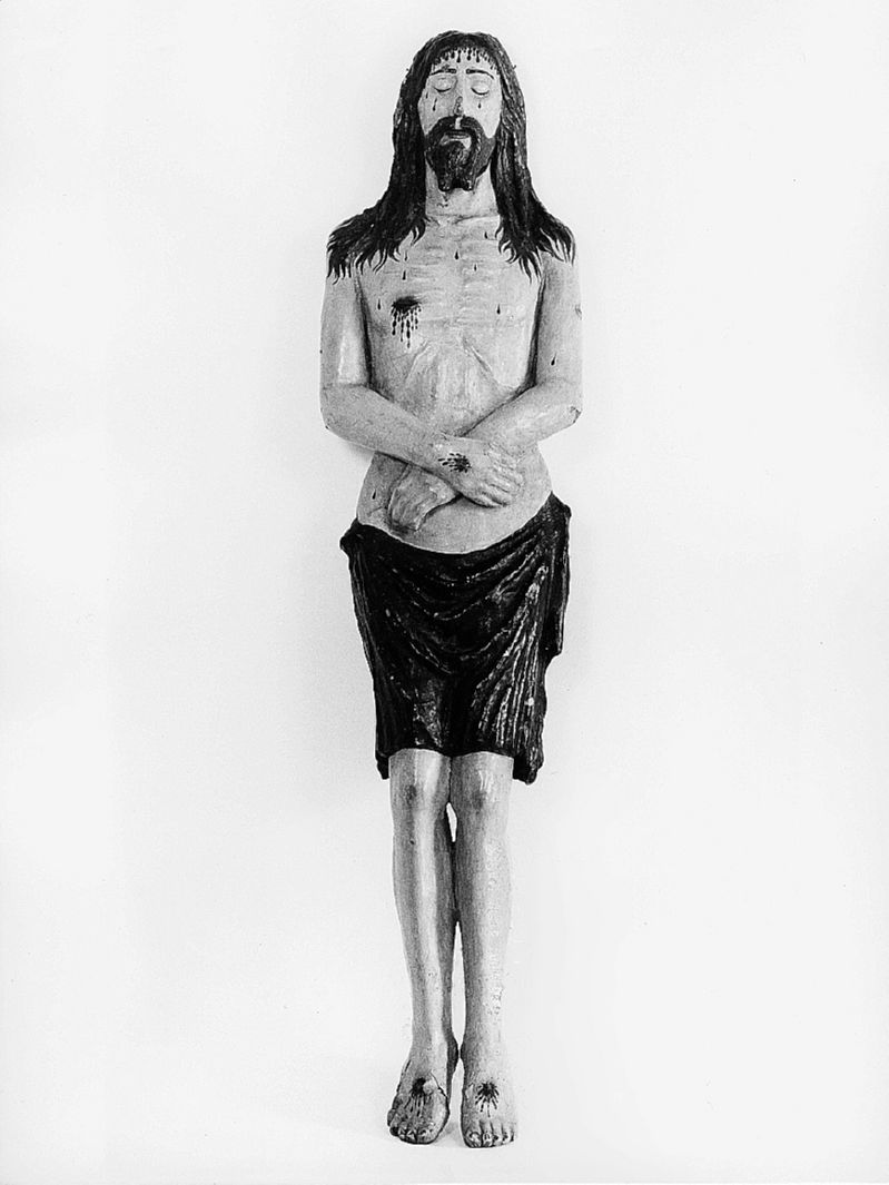 Cristo morto (statua processionale, elemento d'insieme) - ambito toscano (sec. XIX)