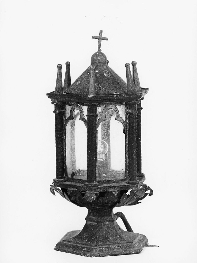 lanterna - produzione toscana (seconda metà sec. XIX)