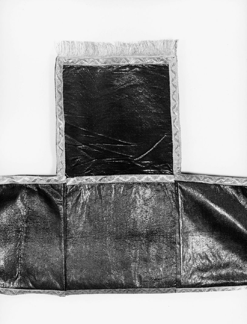 banda coprileggio, elemento d'insieme - manifattura italiana (sec. XIX)