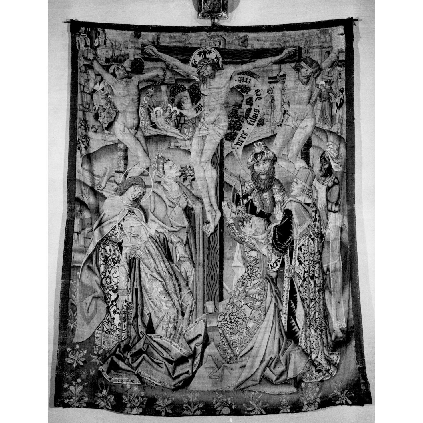 arazzo - manifattura di Bruxelles (seconda metà sec. XV)