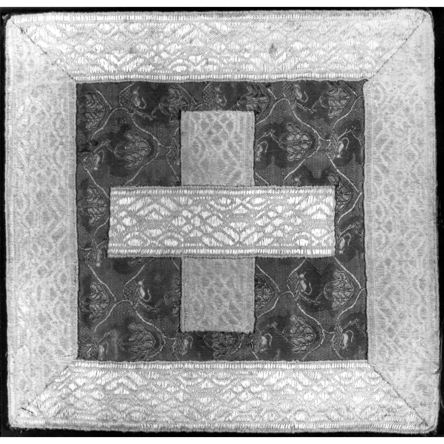 borsa del corporale - manifattura italiana (seconda metà sec. XVIII)