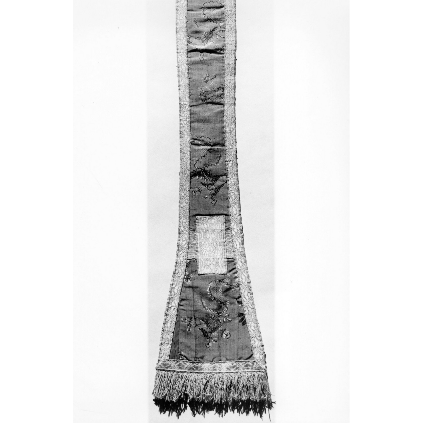 stola - manifattura italiana (prima metà sec. XVIII)