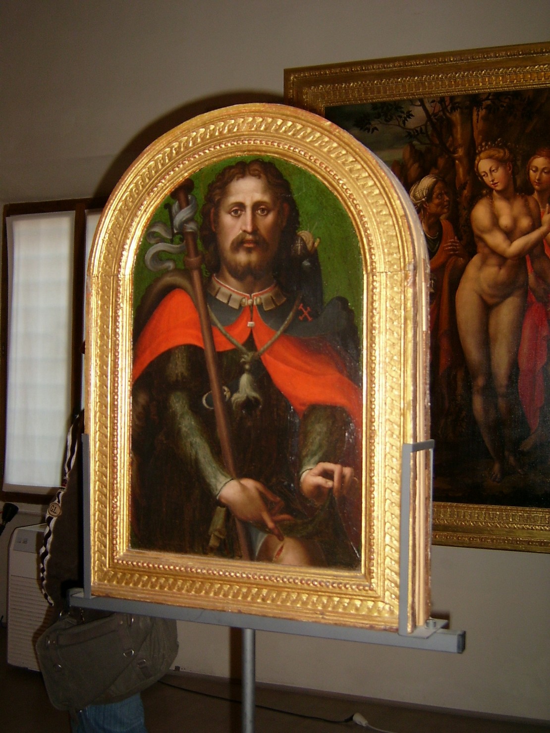San Rocco (dipinto) di Bigio Marco (prima metà sec. XVI)