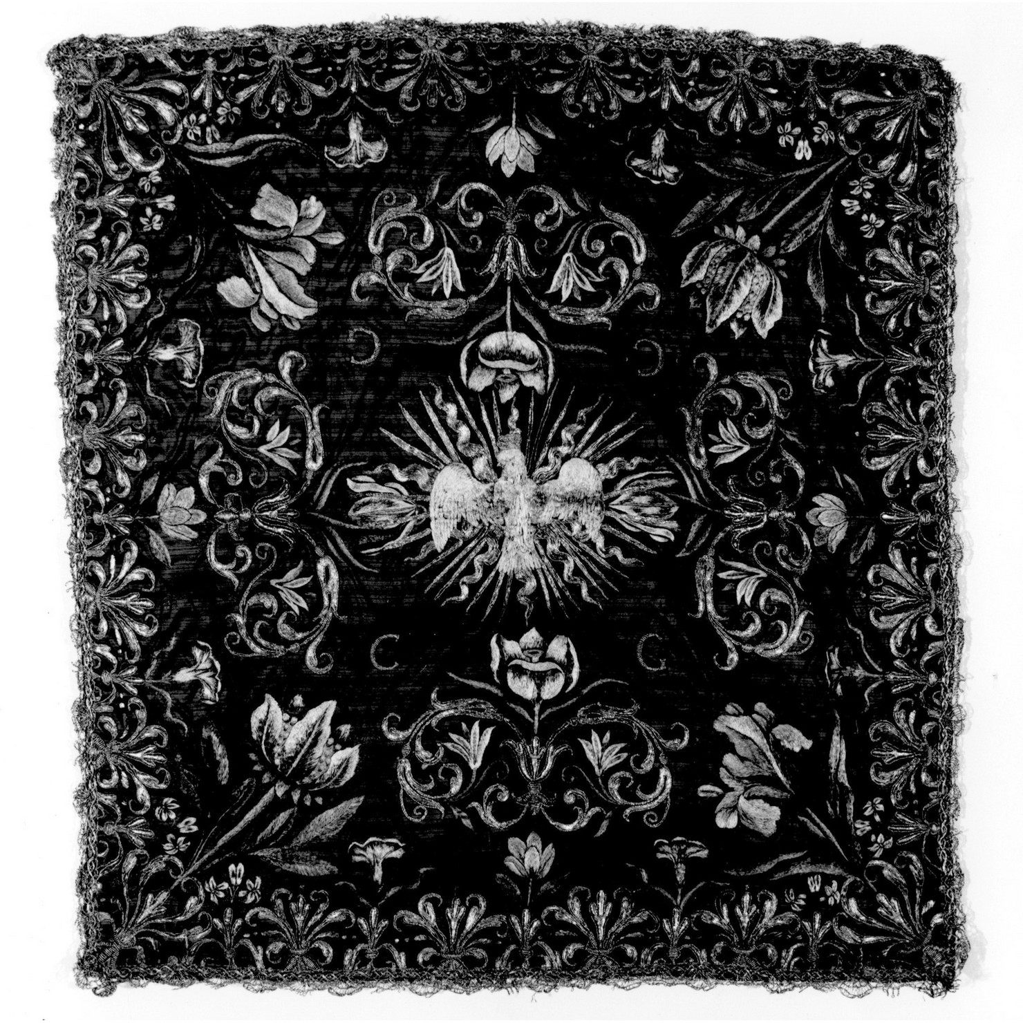 velo di calice - manifattura italiana (sec. XIX)