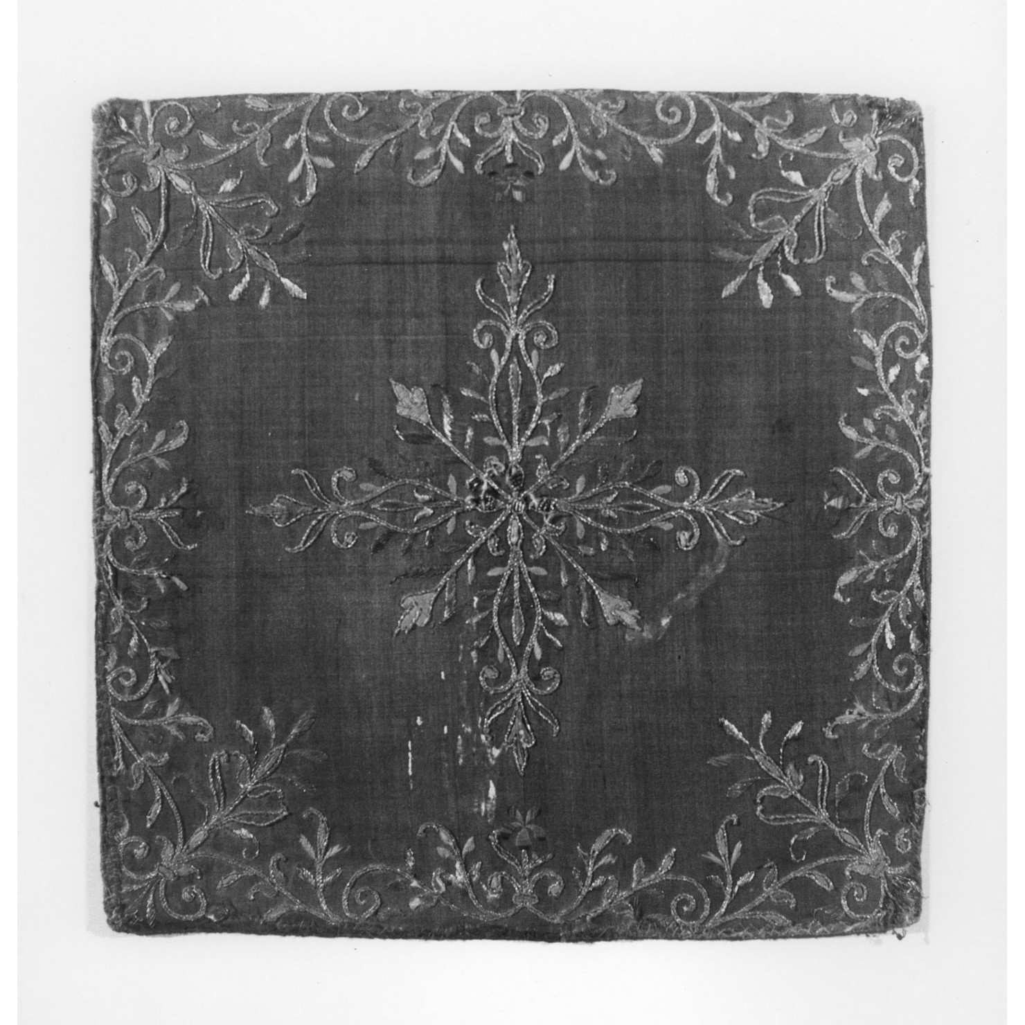 borsa del corporale - manifattura italiana (sec. XVIII)