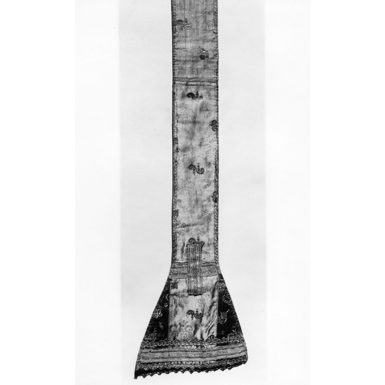 stola - manifattura italiana (prima metà sec. XVIII)