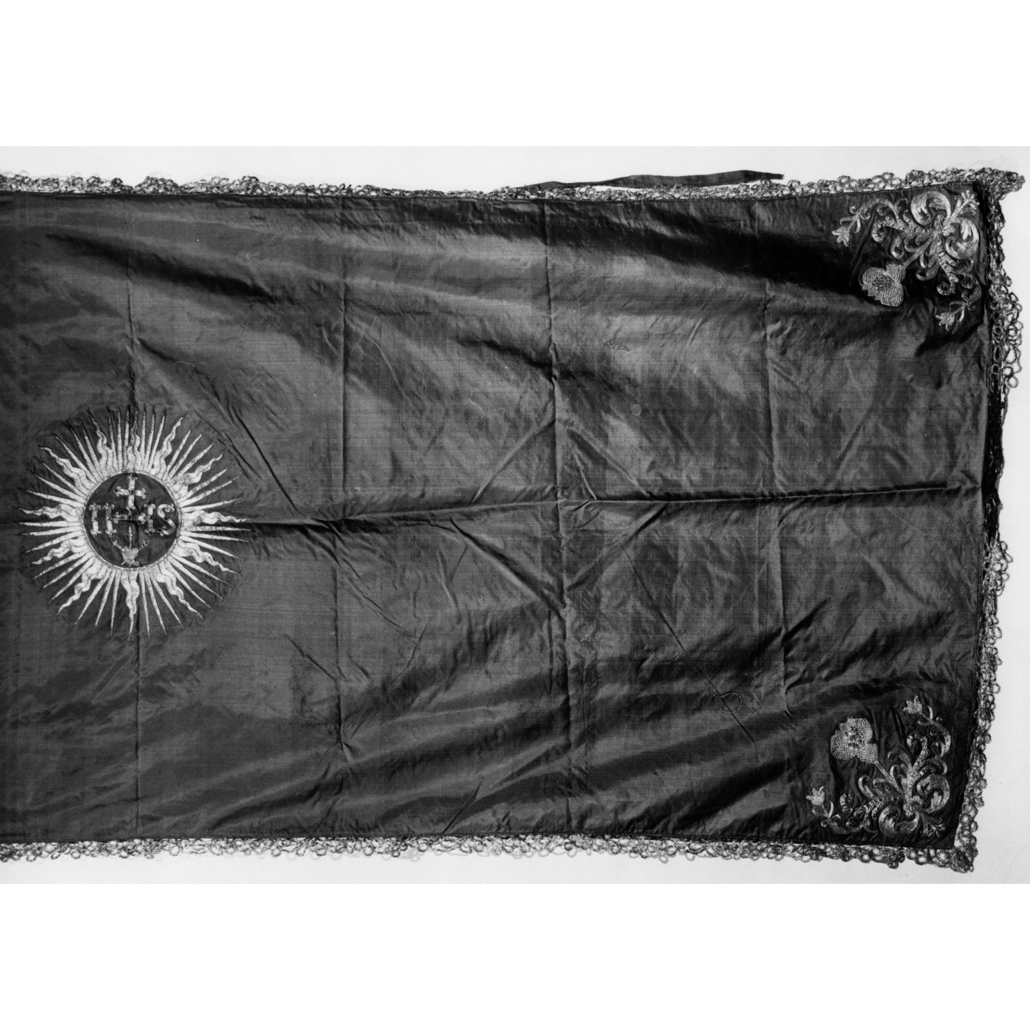 velo omerale - manifattura italiana (fine sec. XVIII)