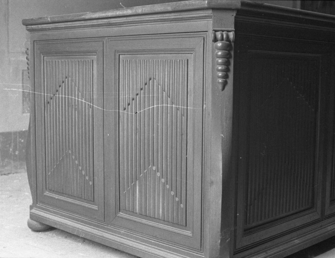 mobile da sacrestia - bottega toscana (sec. XIX)