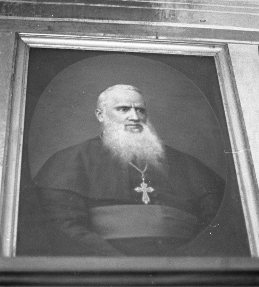 ritratto del vescovo Giuseppe Morteo (dipinto) - ambito toscano (seconda metà sec. XIX)