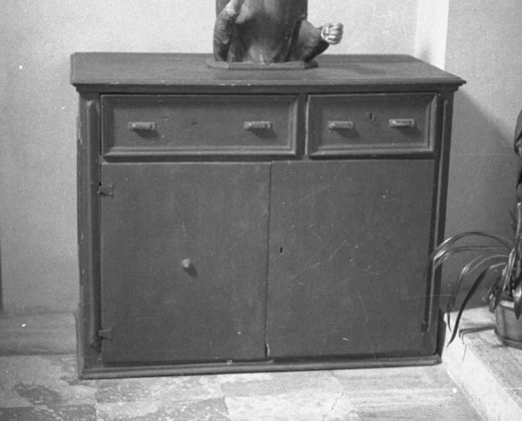 credenza - bottega toscana (ultimo quarto sec. XVII)