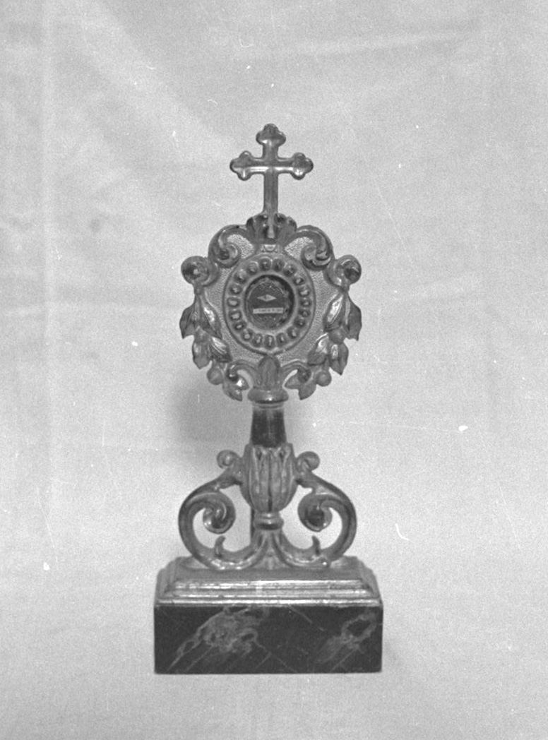 reliquiario - a ostensorio - bottega toscana (ultimo quarto sec. XVIII)