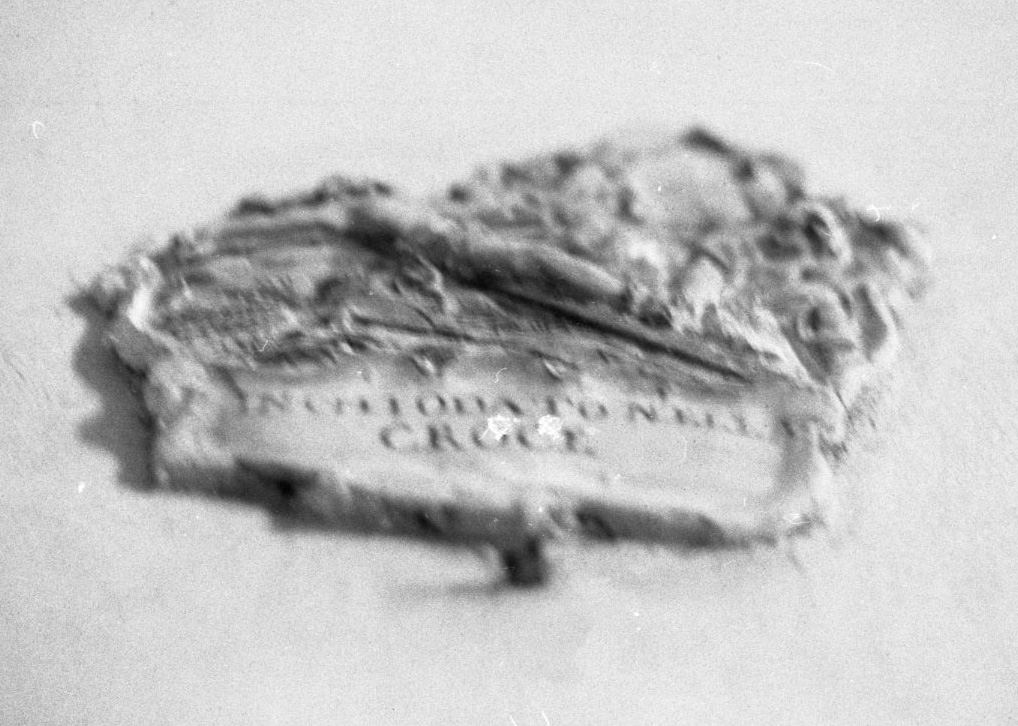 stazione XI: Gesù inchiodato alla croce (formella, elemento d'insieme) - bottega toscana (sec. XVIII)