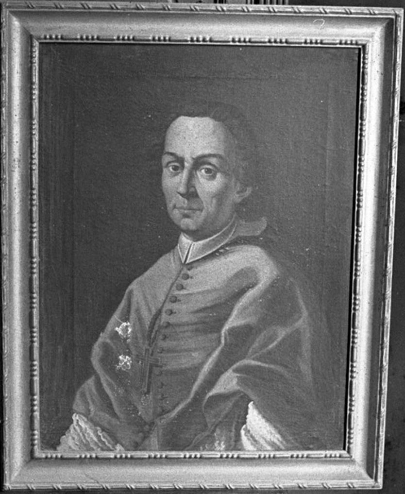 ritratto di ecclesiastico (dipinto) - ambito toscano (sec. XVIII)