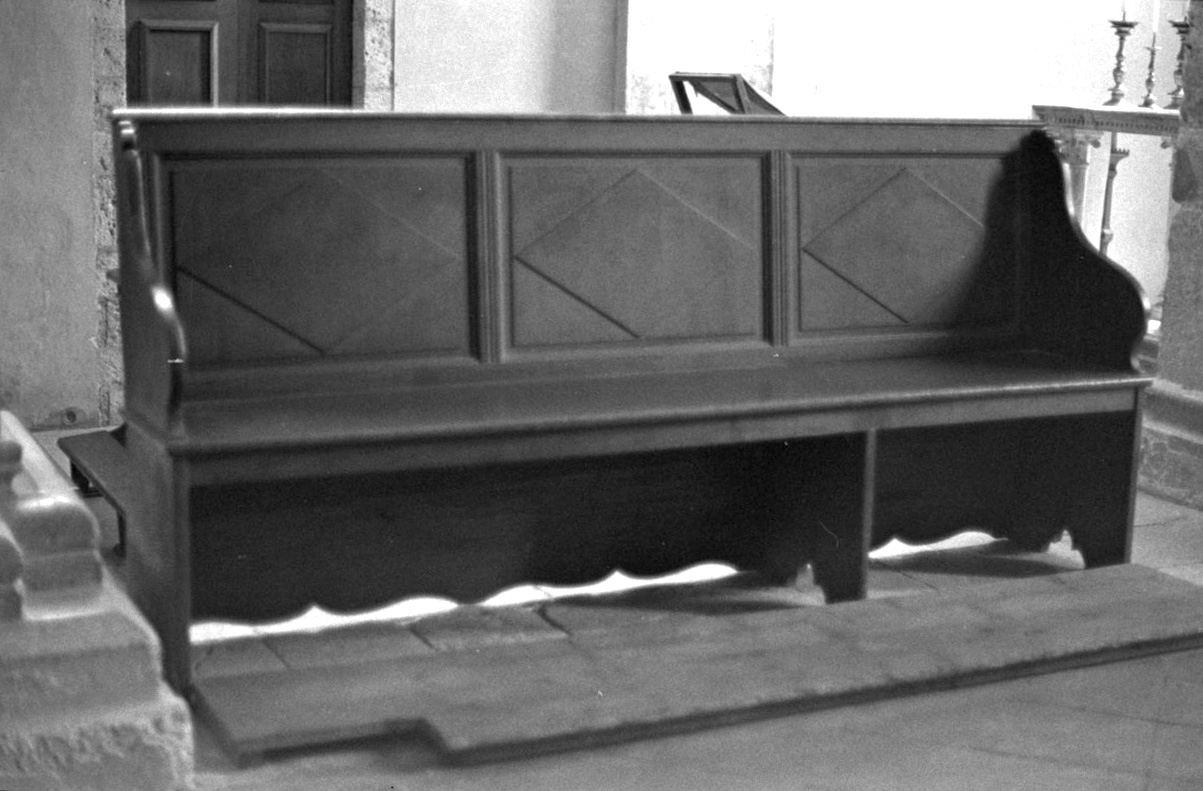 panca - bottega toscana (secc. XVIII/ XIX)