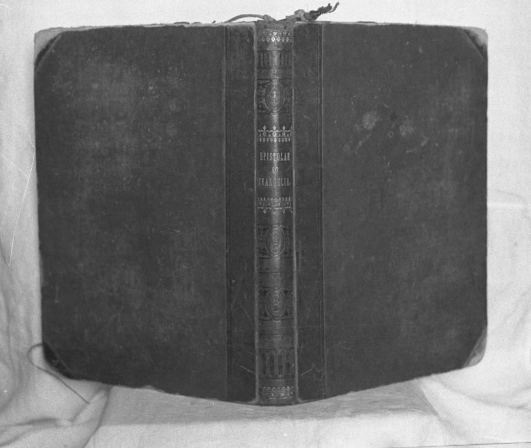 coperta di libro liturgico - bottega italiana (sec. XIX)