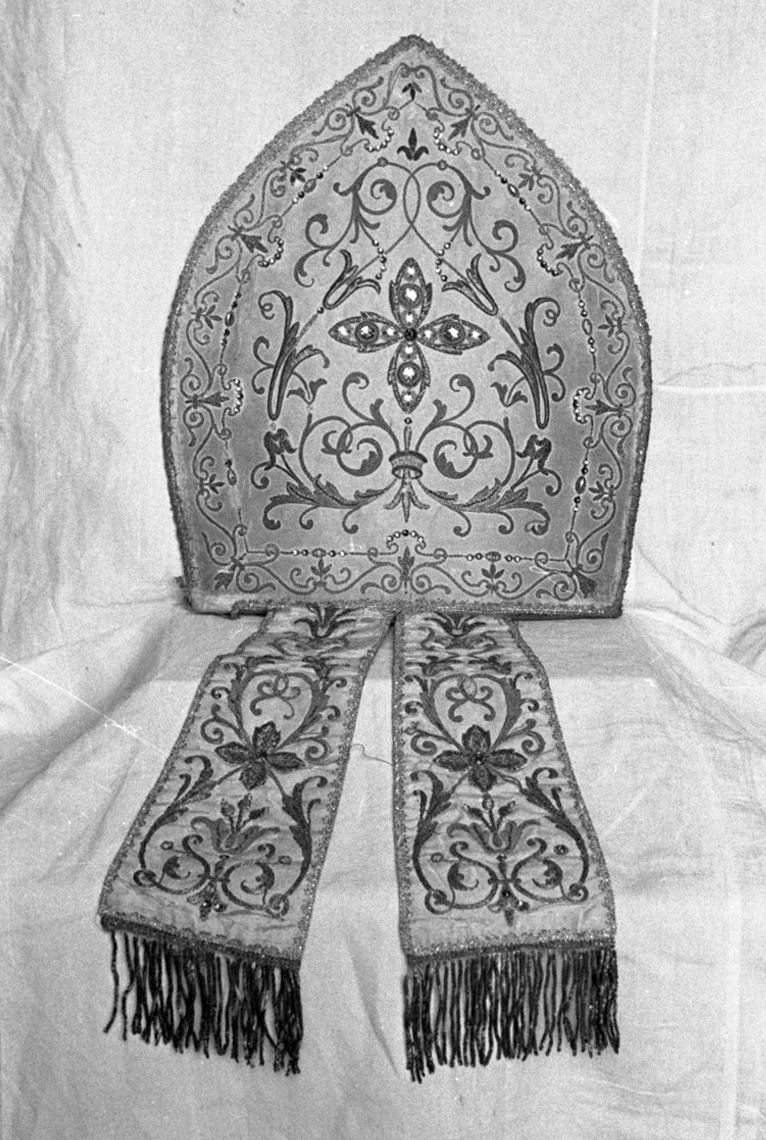 mitria - manifattura italiana (seconda metà sec. XVIII)