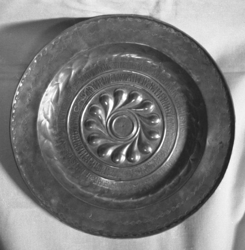 bacile - bottega fiamminga (sec. XVI)