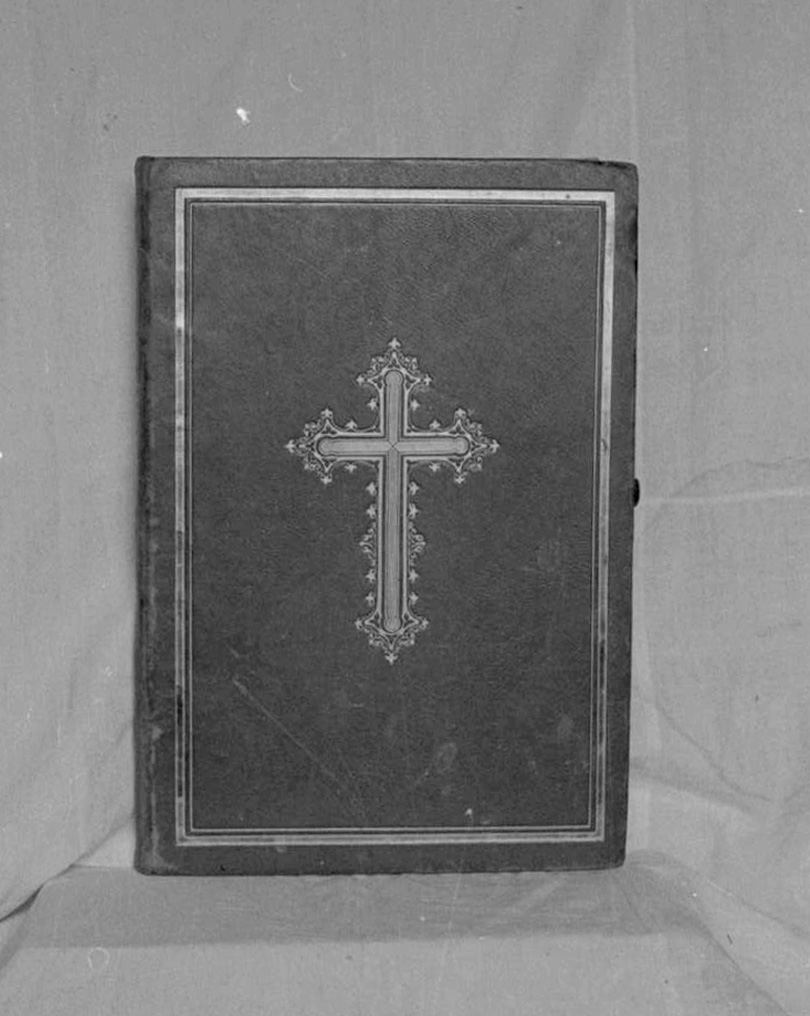 coperta di libro liturgico - bottega italiana (sec. XIX)