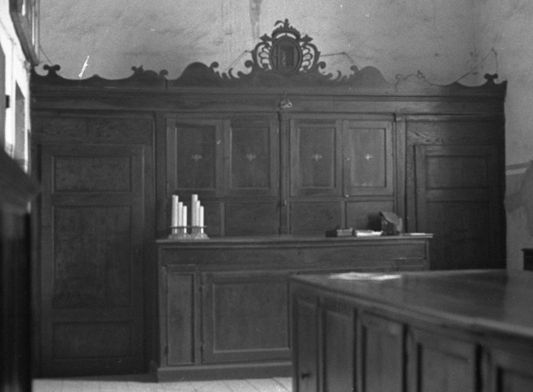 armadio da sacrestia - bottega toscana (sec. XIX)