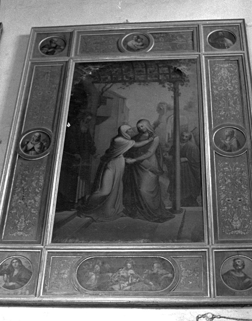 visitazione (dipinto) di Lepri Raffaello (attribuito) (seconda metà sec. XIX)