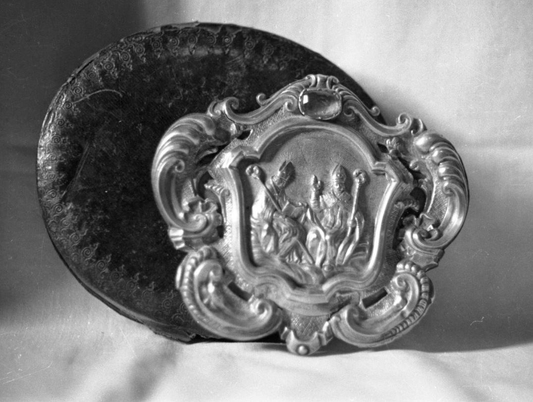 San Cerbone e San Regolo (fermaglio di piviale) - bottega toscana (sec. XVIII)