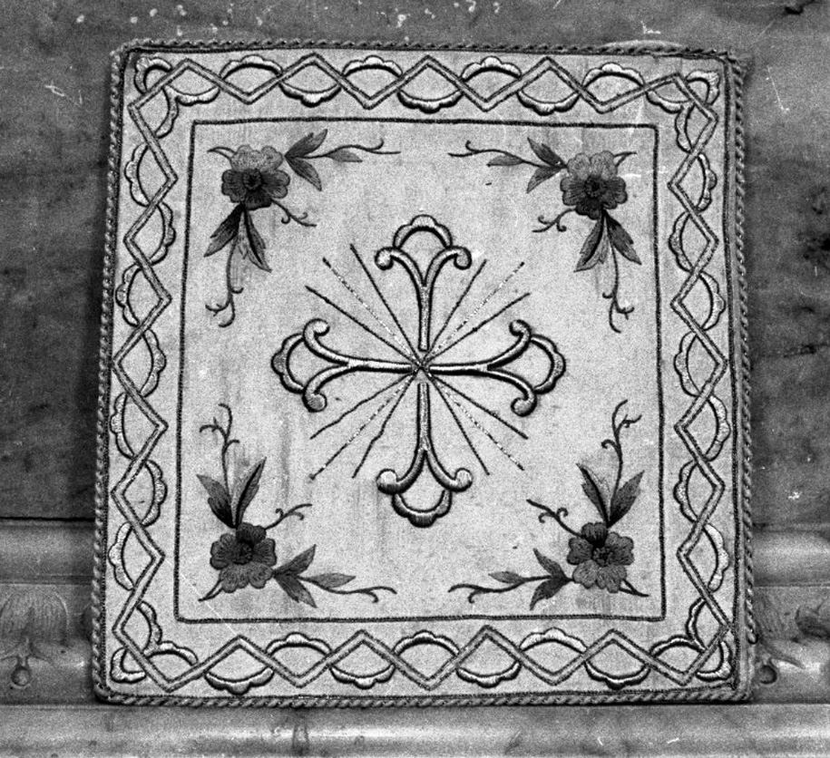 borsa del corporale - manifattura toscana (seconda metà sec. XIX)