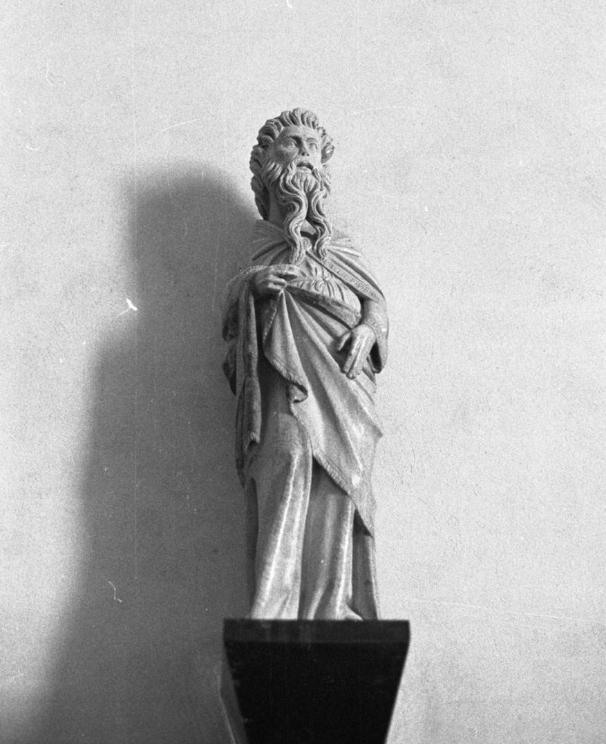 Santo apostolo (statua) di Agnolo di Ventura detto Agnolo da Siena (attribuito) (sec. XIV)