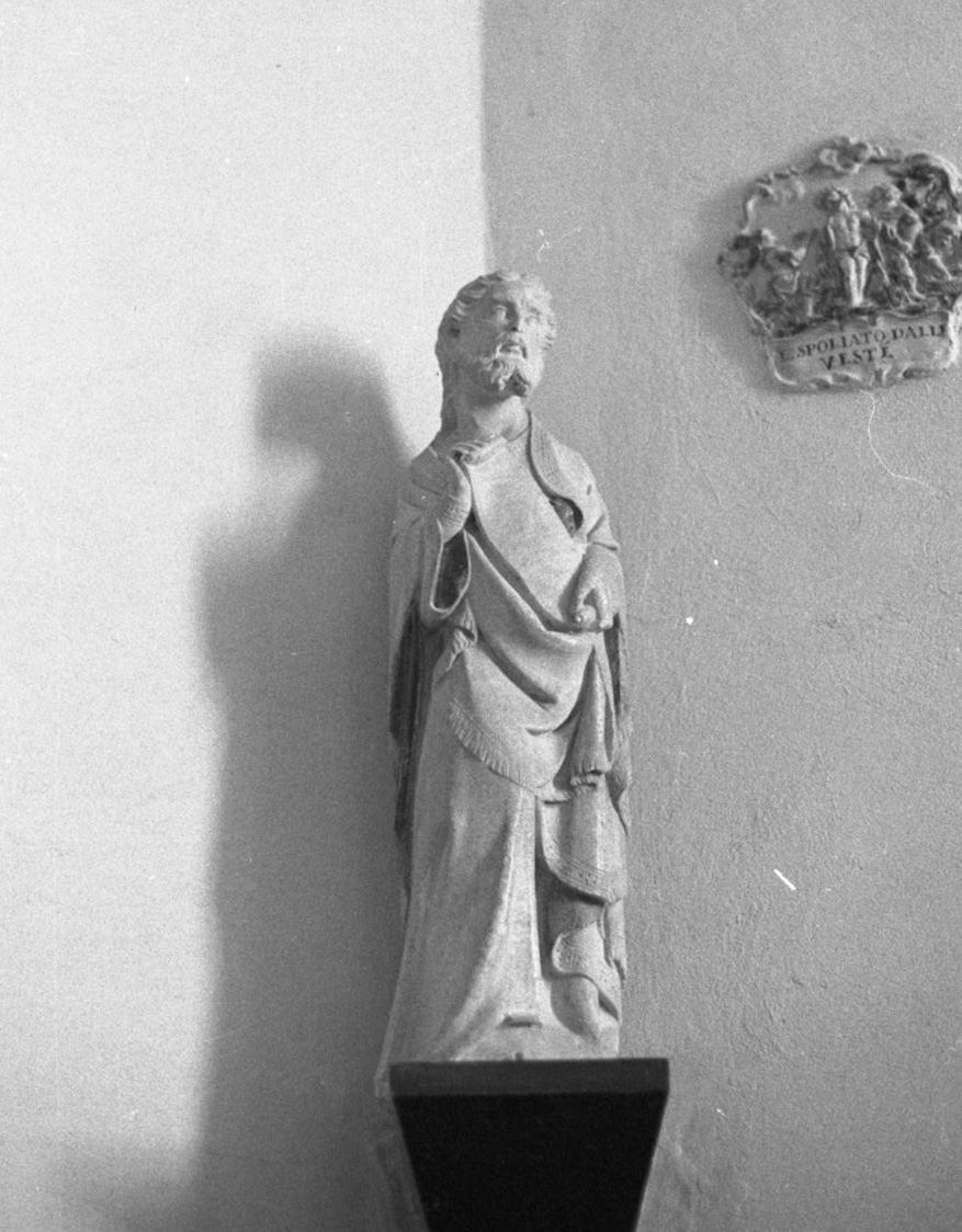 profeta (statua) di Agnolo di Ventura detto Agnolo da Siena (attribuito) (sec. XIV)