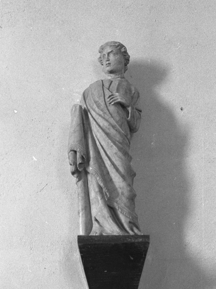 profeta (statua) di Agnolo di Ventura detto Agnolo da Siena (attribuito) (sec. XIV)