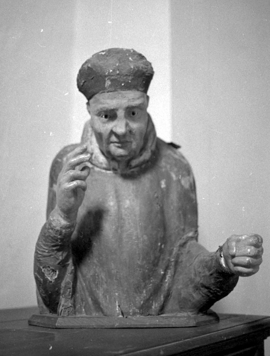 busto ritratto di San Cerbone (scultura, frammento) - ambito toscano (secc. XIV/ XV)