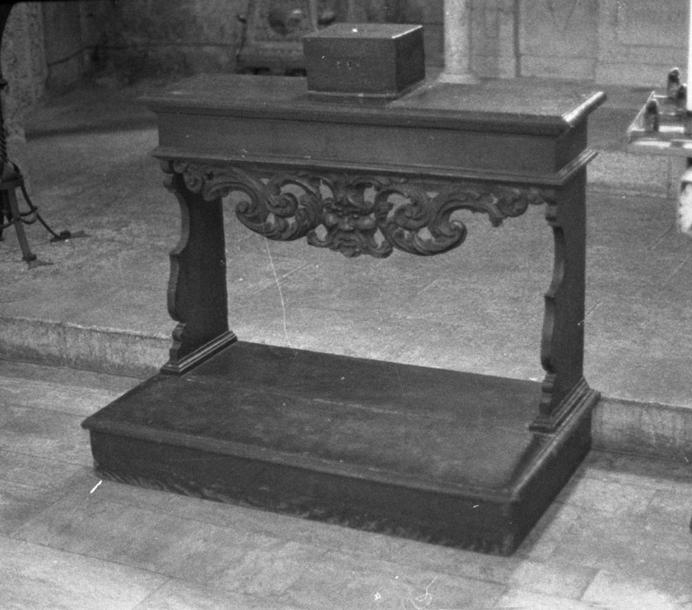 inginocchiatoio - bottega toscana (seconda metà sec. XVIII)