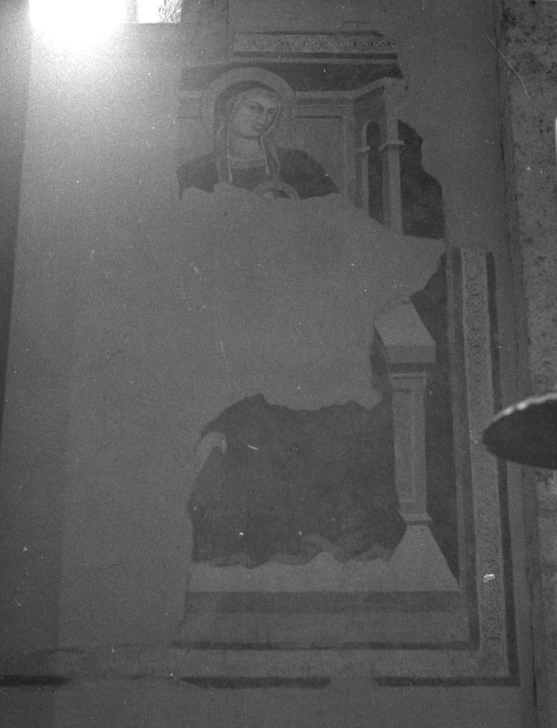 Madonna in trono con Bambino (dipinto) - ambito senese (prima metà sec. XV)