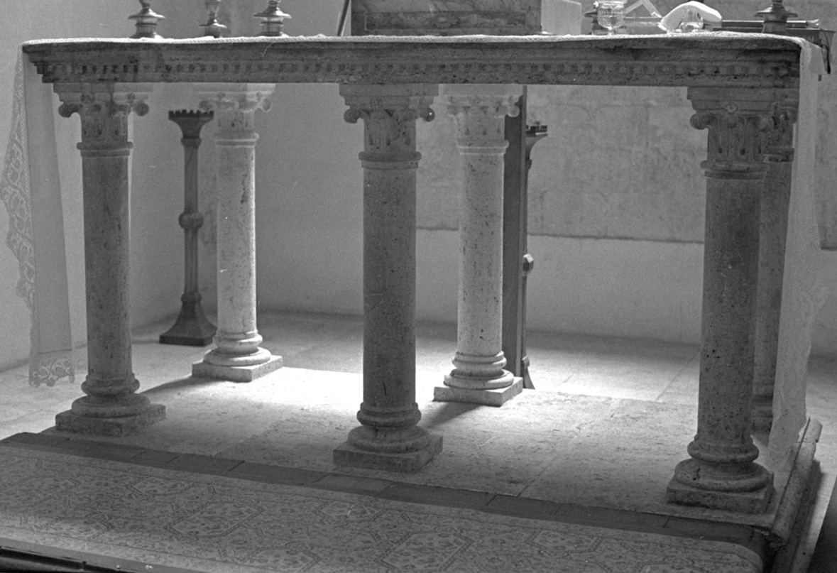 altare - bottega toscana (seconda metà sec. XIX)