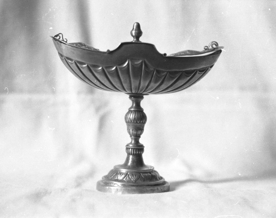 navicella portaincenso - a doppia valva, elemento d'insieme - bottega toscana (sec. XIX)