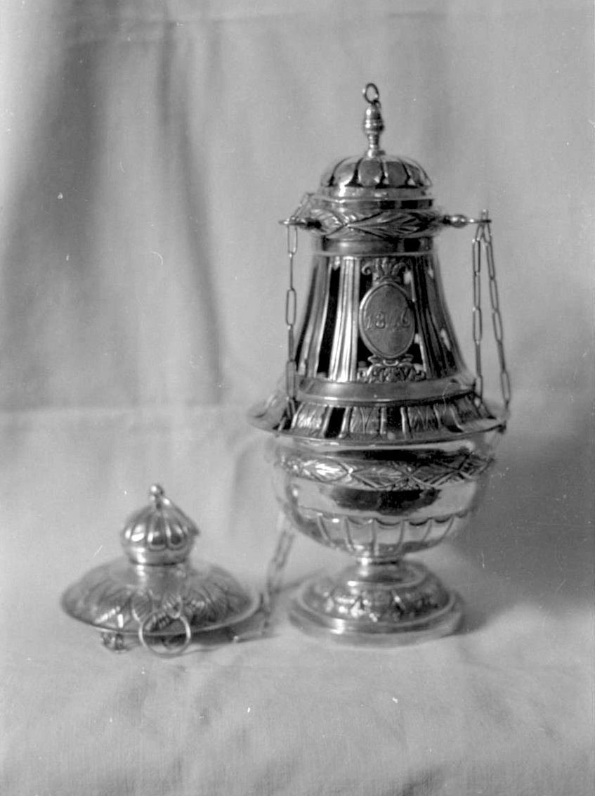 turibolo, elemento d'insieme - bottega toscana (sec. XIX)