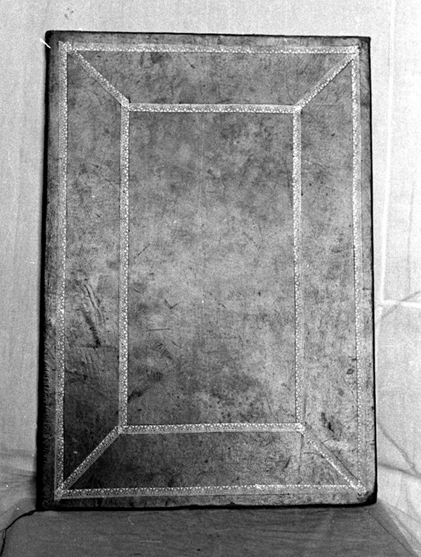 coperta di libro liturgico - bottega italiana (sec. XIX)