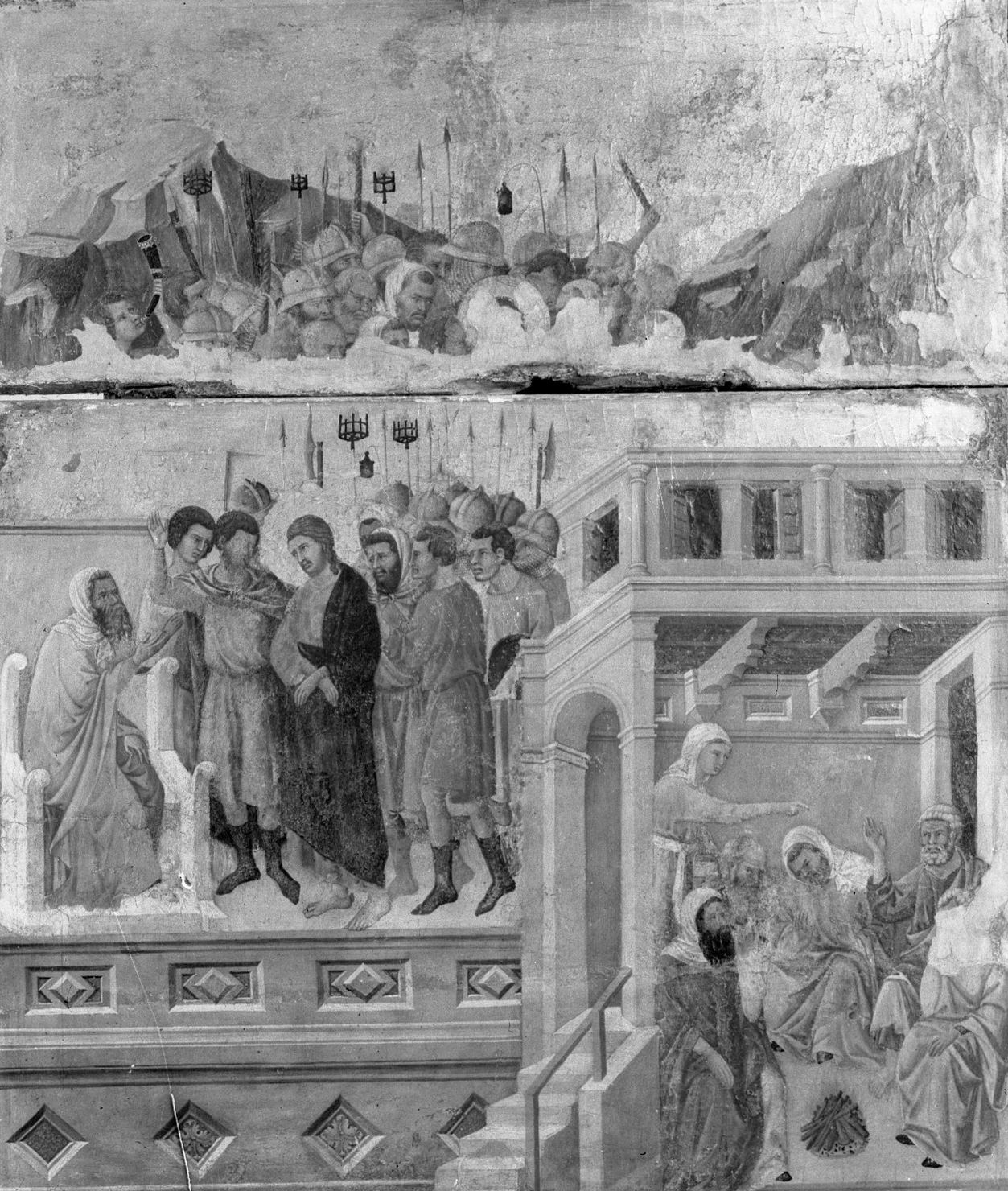 storie della passione di Cristo (dipinto, elemento d'insieme) di Duccio di Boninsegna (attribuito) (sec. XIV)