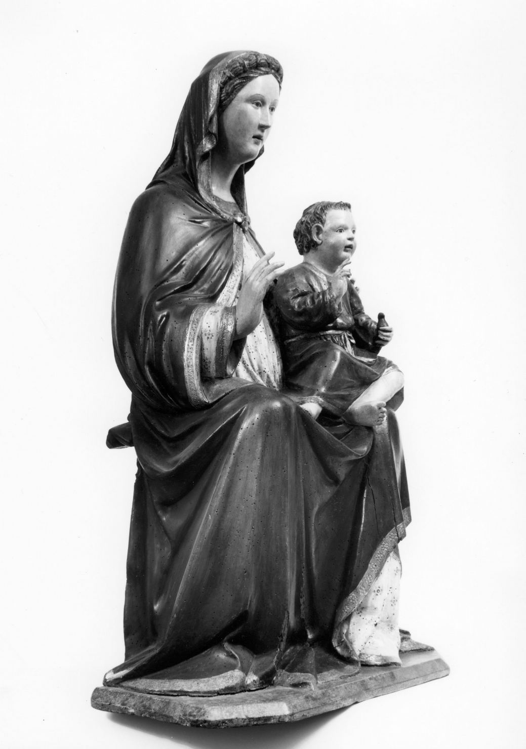 Madonna con Bambino (statua) di Domenico di Niccolo' detto Domenico dei Cori (secondo quarto sec. XV)