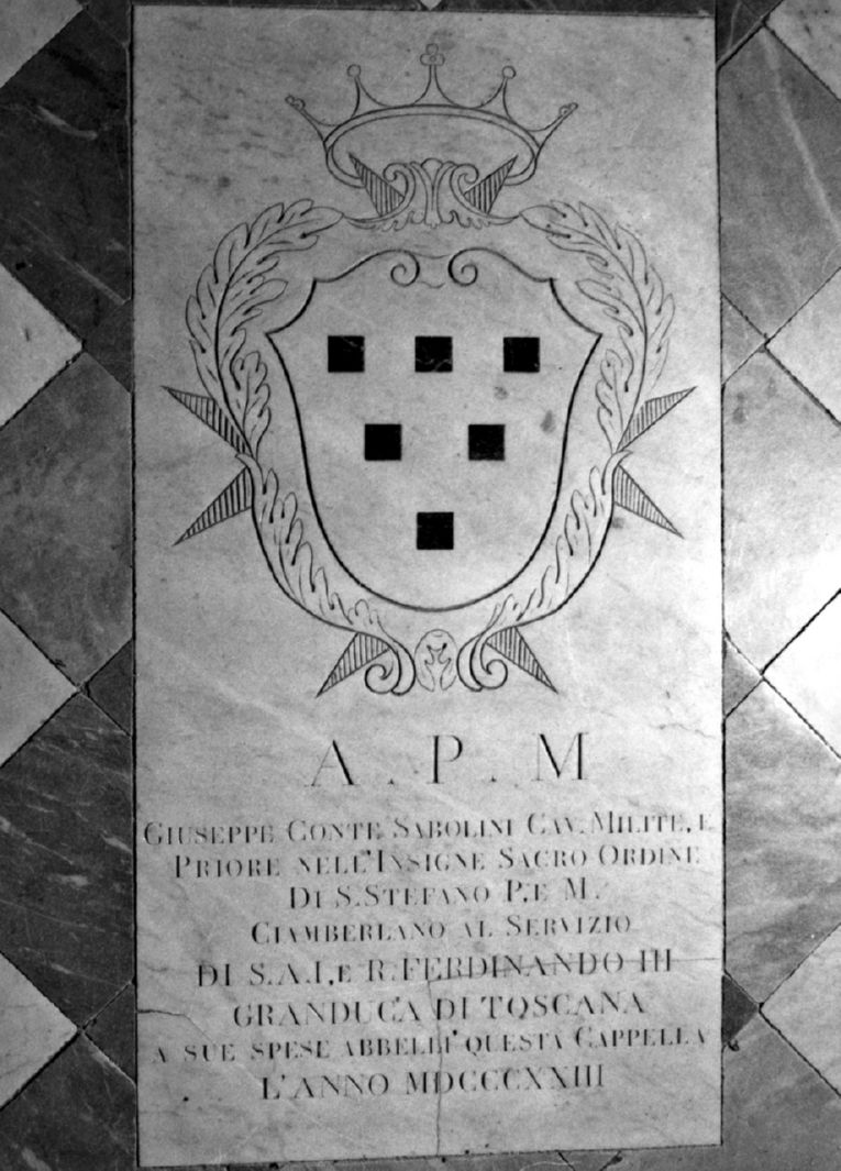 lapide commemorativa - bottega toscana (sec. XIX)