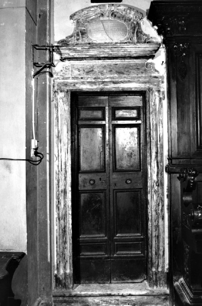 portale, serie - bottega senese (sec. XVII)