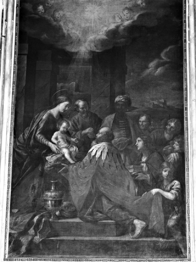 adorazione dei Re Magi (dipinto) di Dandini Vincenzo (sec. XVII)