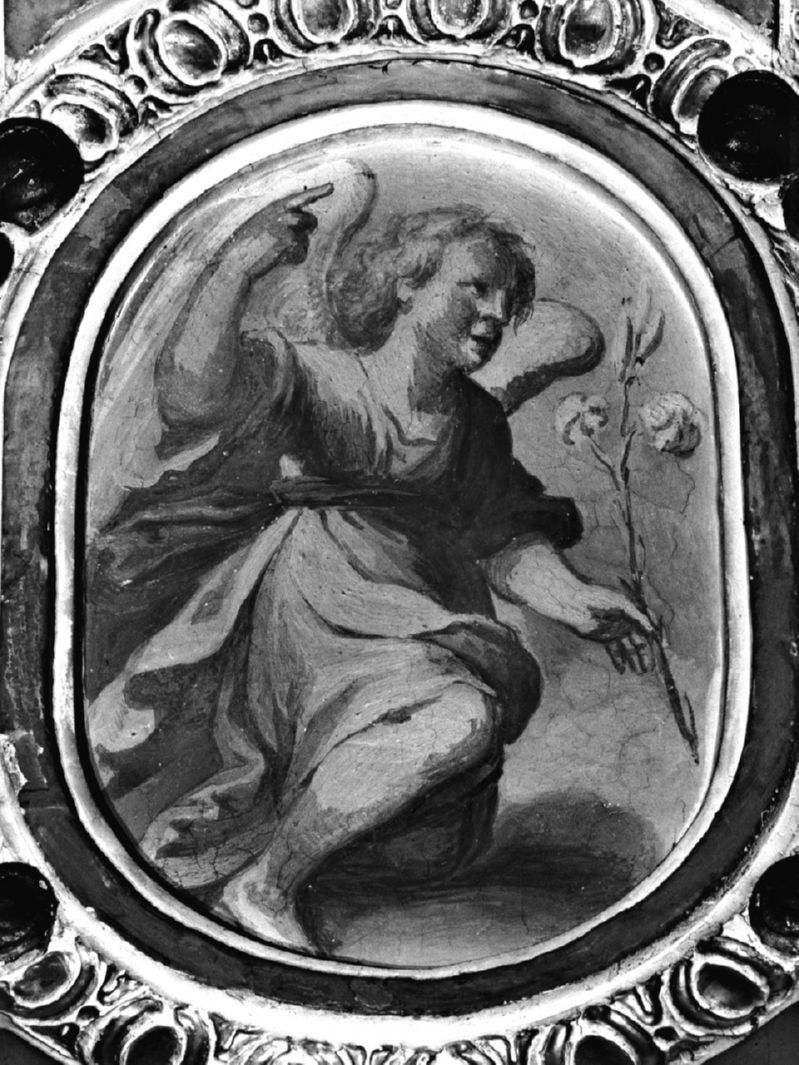 angelo annunciante (dipinto, serie) di Petrazzi Astolfo (sec. XVII)