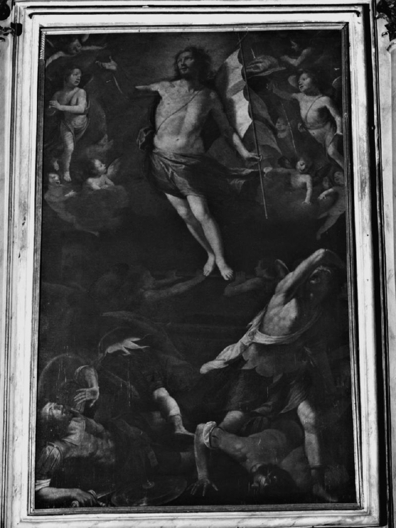 resurrezione di Cristo (dipinto) di Tarchiani Filippo (sec. XVII)