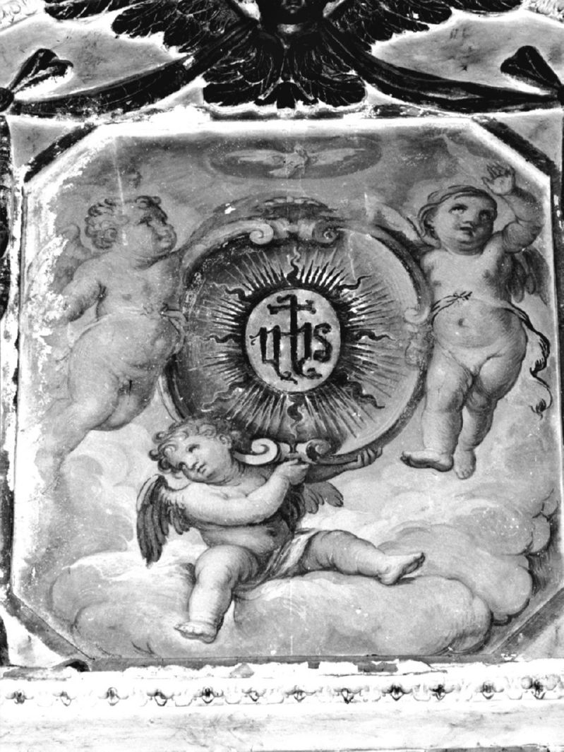 angeli (dipinto, elemento d'insieme) di Nasini Francesco (fine sec. XVII)