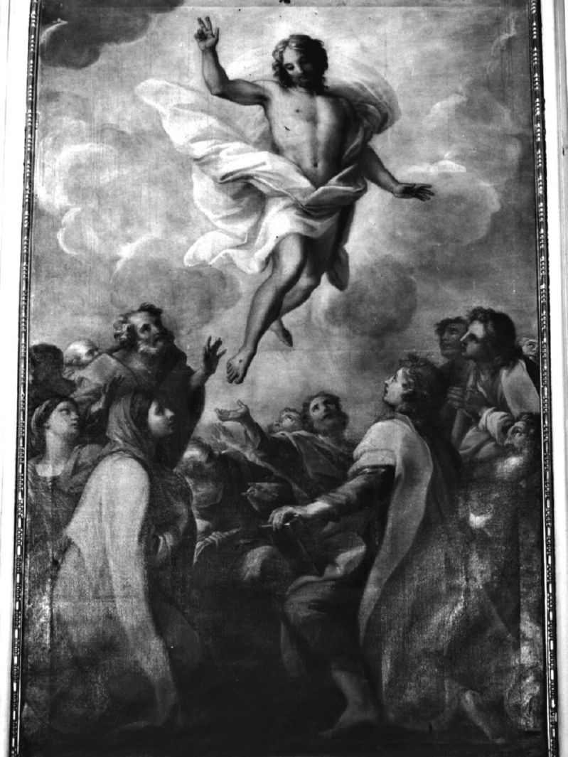 ascensione di Cristo (dipinto) di Chiari Giuseppe (fine sec. XVII)