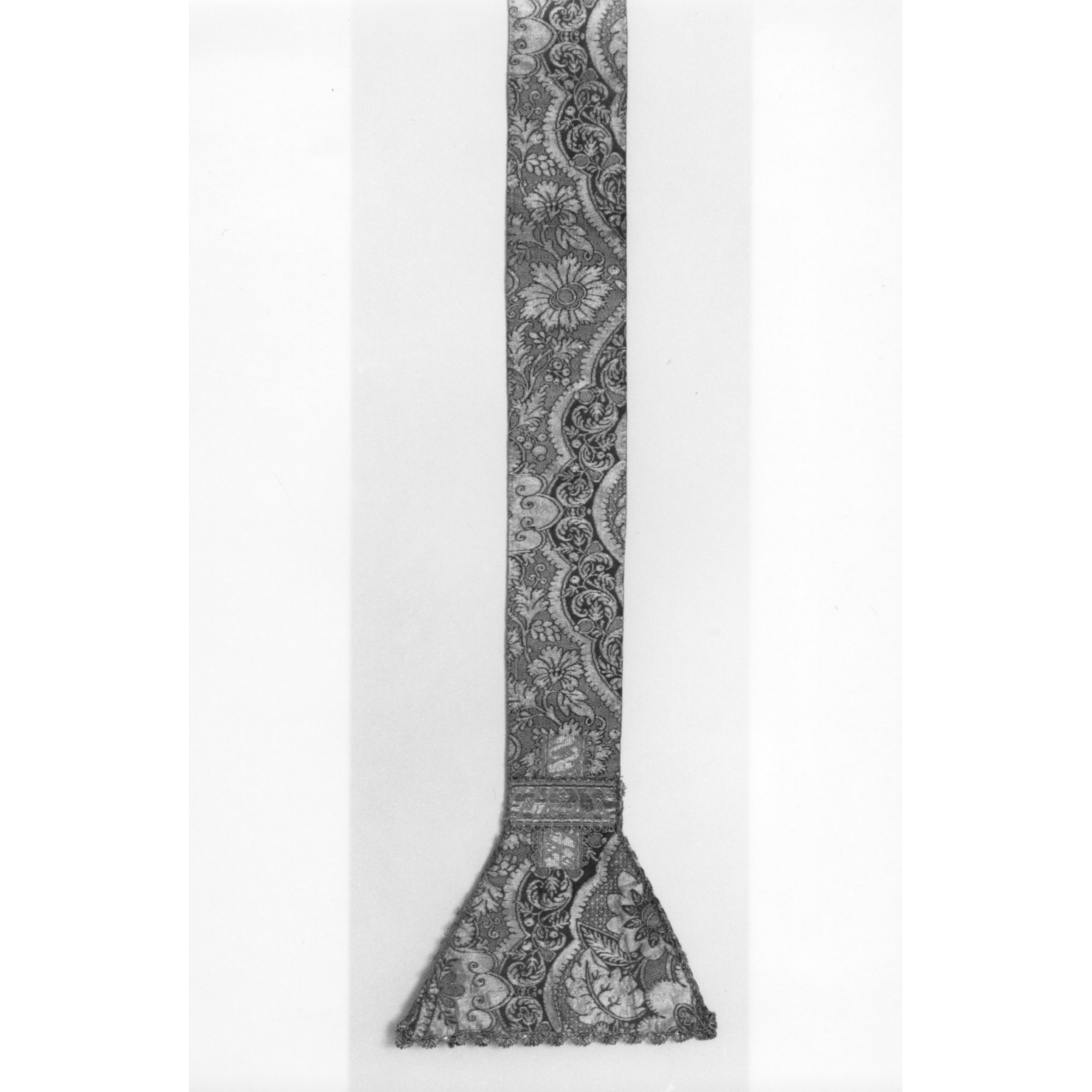 stola - manifattura francese, manifattura italiana (inizio sec. XVIII)