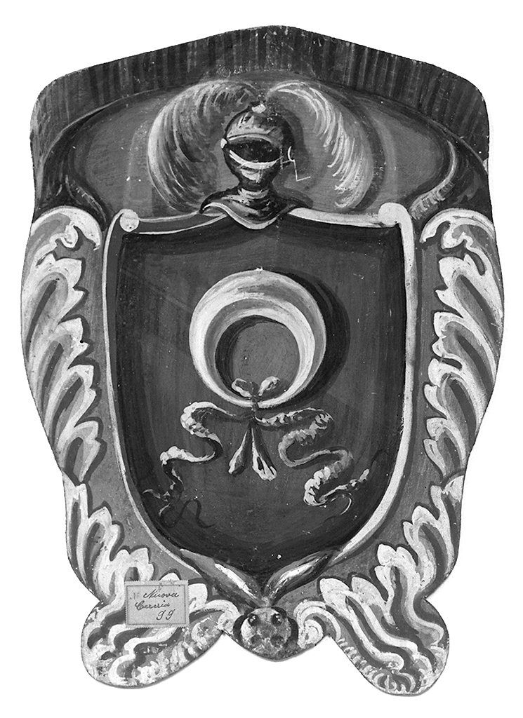 stemma della Nuova Cereria (dipinto, elemento d'insieme) - ambito senese (inizio sec. XX)