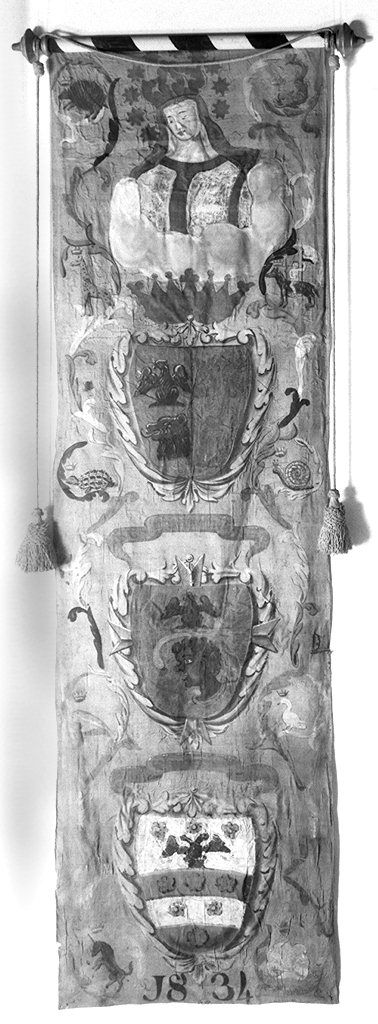 Madonna di Provenzano (palio) - ambito senese (sec. XIX)