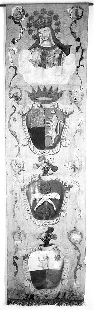 Madonna di Provenzano (palio) - ambito senese (sec. XIX)