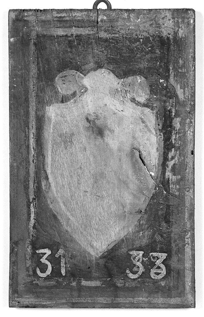 stemma (dipinto, elemento d'insieme) - ambito senese (sec. XX)